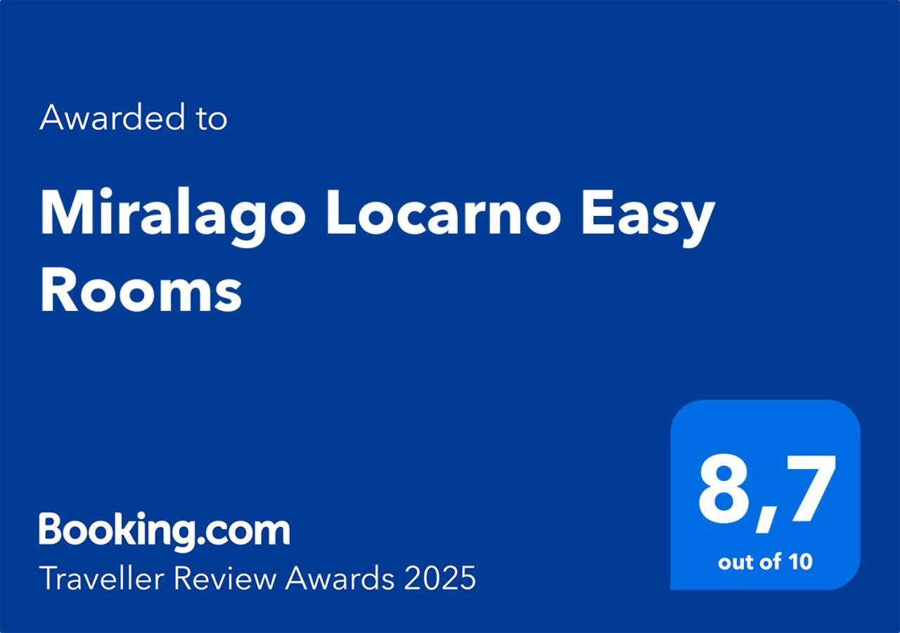 Miralago Locarno Easy Rooms Muralto Exterior foto