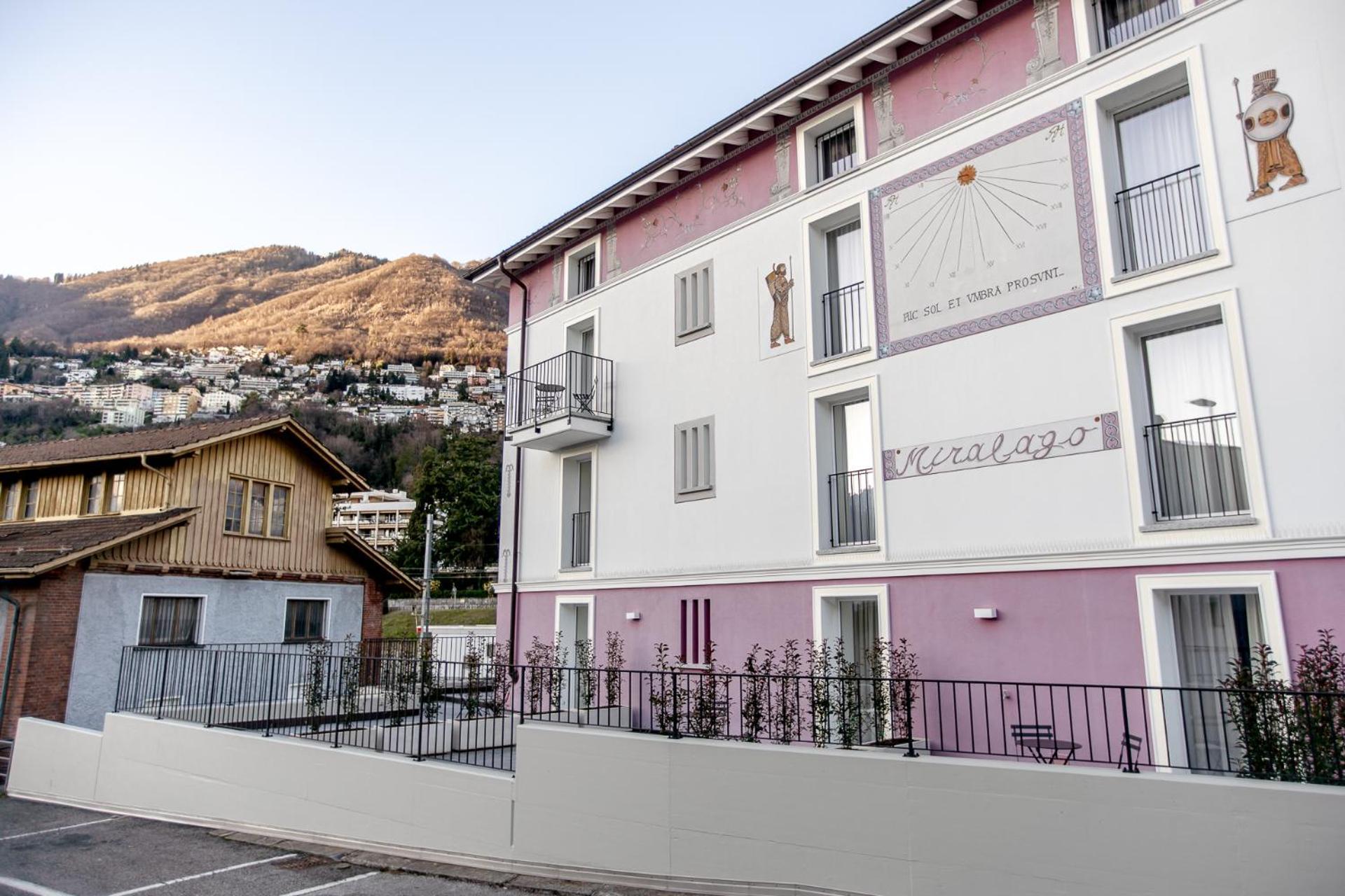 Miralago Locarno Easy Rooms Muralto Exterior foto